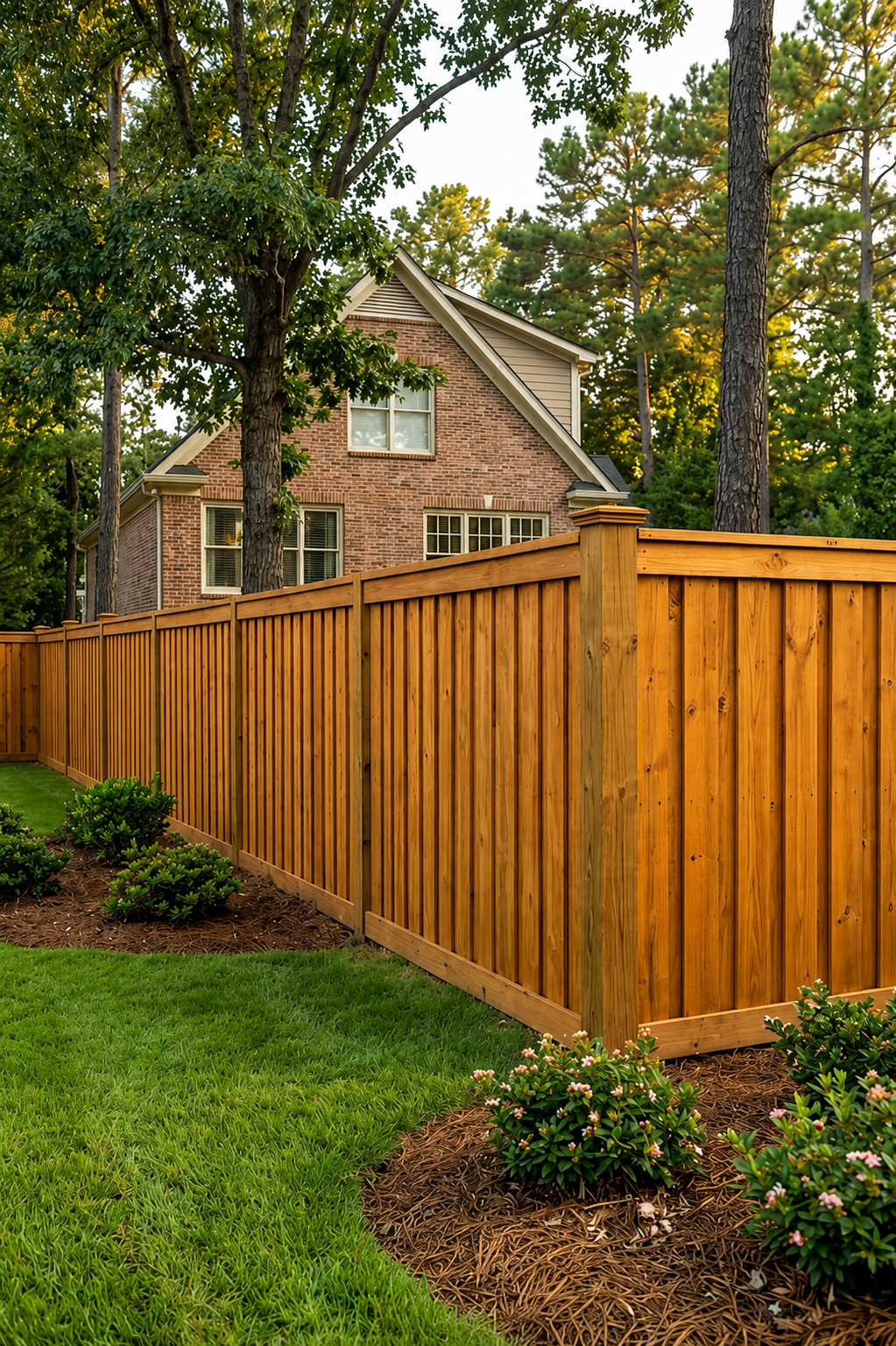 Wood Privacy Fence